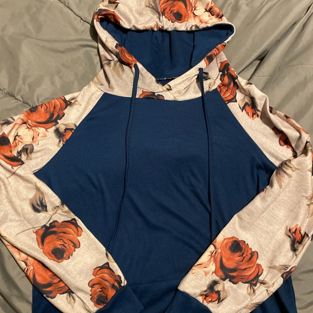 Floral Hoodie